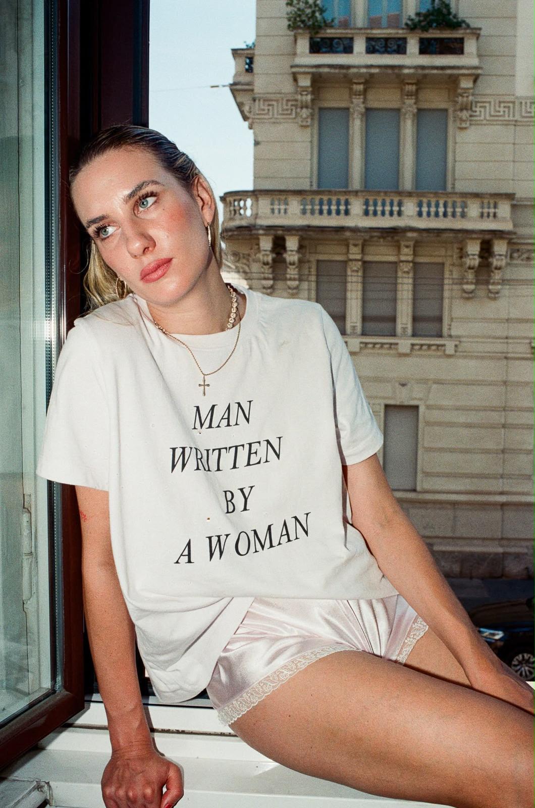 T-SHIRT “Man Written By a Woman” Giada Biaggi x Gentile Milano