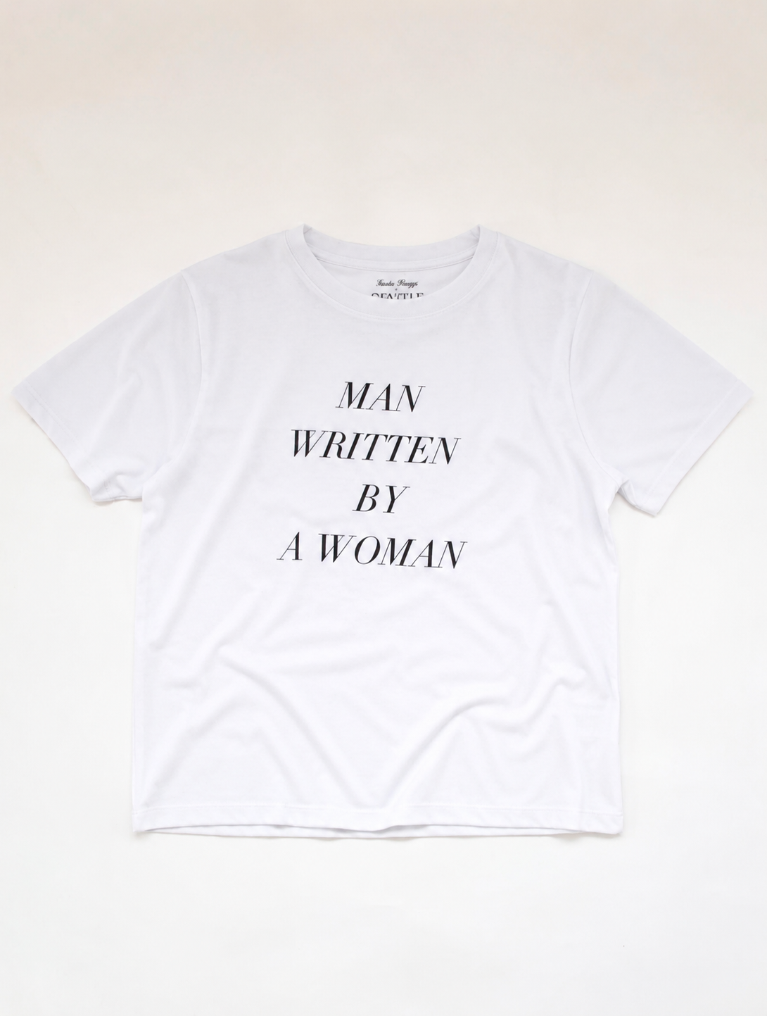 T-SHIRT “Man Written By a Woman” Giada Biaggi x Gentile Milano